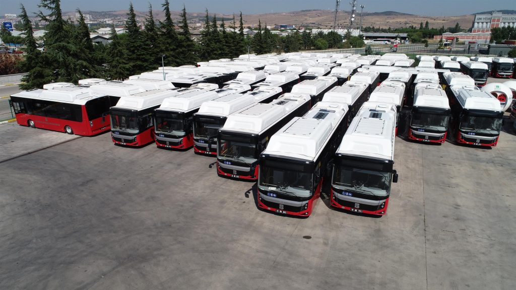 Çevreci otobüsler yollara çıkıyor