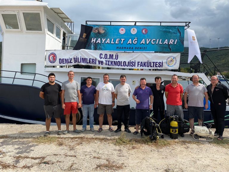Marmara’dan 5 bin metrekare hayalet ağ çıkarıldı