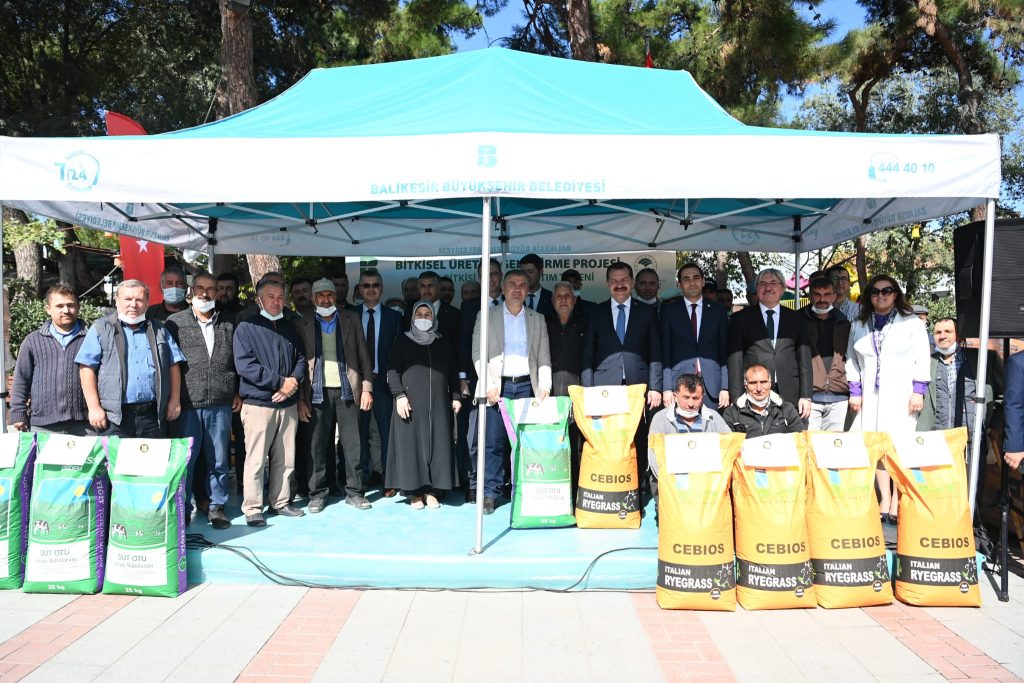 Büyükşehir’den üreticiye rekor destek