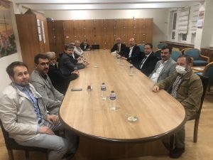 BAŞKAN ORKAN ÖĞRENCİLERLE BULUŞTU