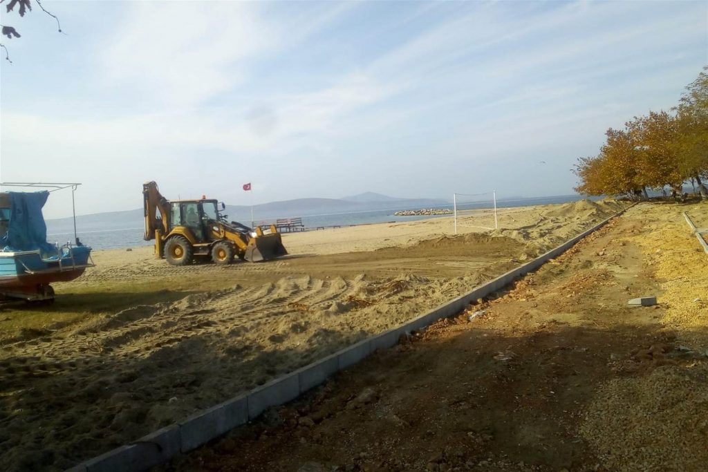 Erdek ve Narlı Sahilleri Yenileniyor
