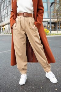 Yüksek Belli Pantolon Modelleri