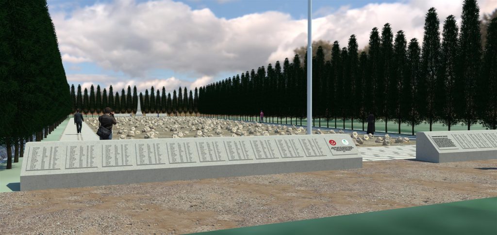 Başkan Yılmaz, Kanlıdere Şehitliği’nde çalışmaları inceledi