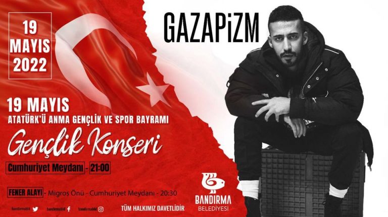 19 MAYIS ATATÜRK’Ü ANMA GENÇLİK ve SPOR BAYRAMINDA ÖNCE FENER ALAYI SONRA GAZAPİZM