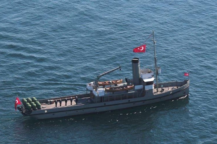 TCG NUSRET MÜZE GEMİSİ 9 MAYIS’TA BANDIRMA’DA
