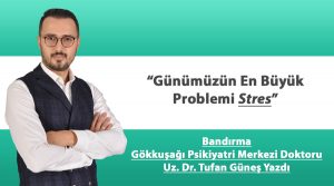 GÜNÜMÜZÜN EN BÜYÜK PROBLEMİ “STRES”