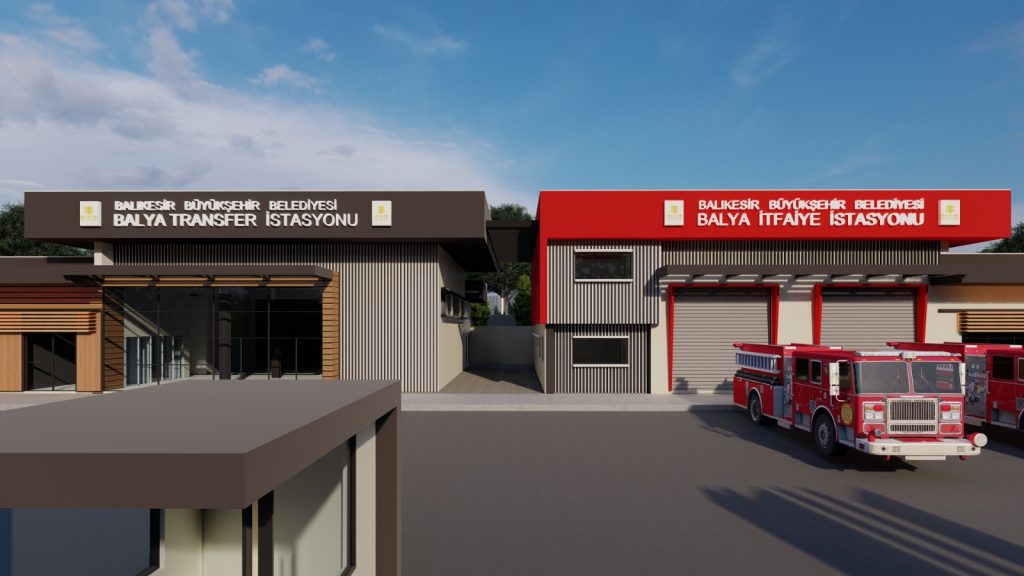 BBB’DEN BALYA’YA TERMİNAL VE İTFAİYE İSTASYONU