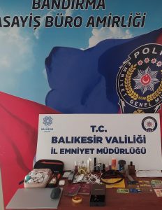 Bandırma’da Hırsızlık Operasyonları