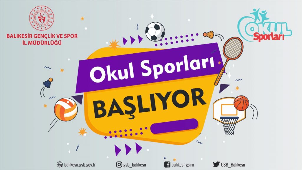 BALIKESİR’DE OKUL SPORLARI 6 MART PAZARTESİ BAŞLIYOR