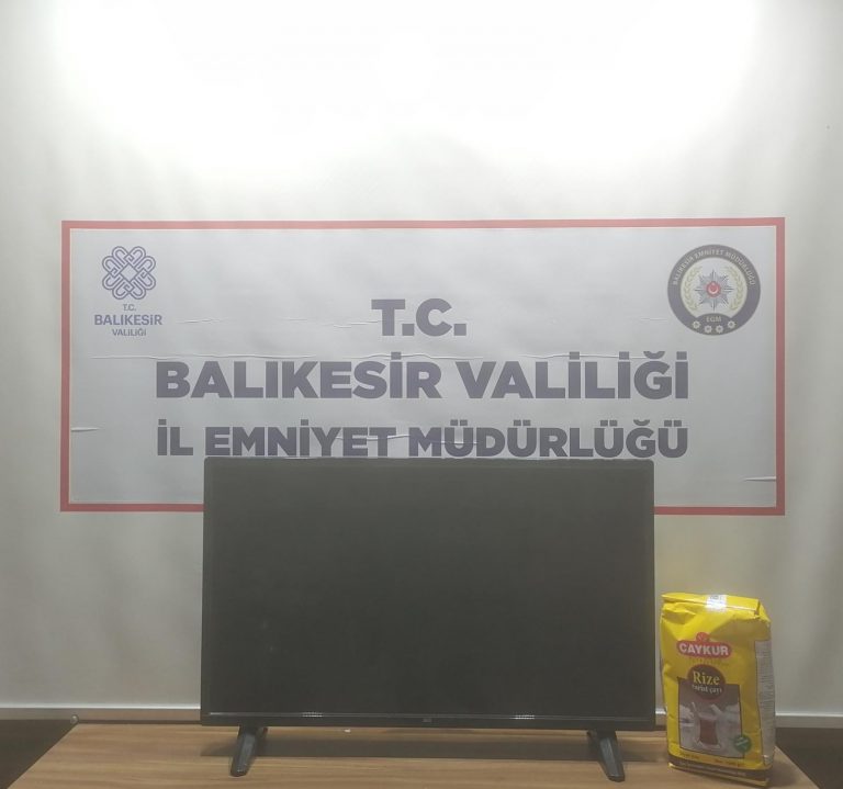 Bandırma İlçe Emniyet Müdürlüğü Hırsızlıklarla Mücadele Ediyor
