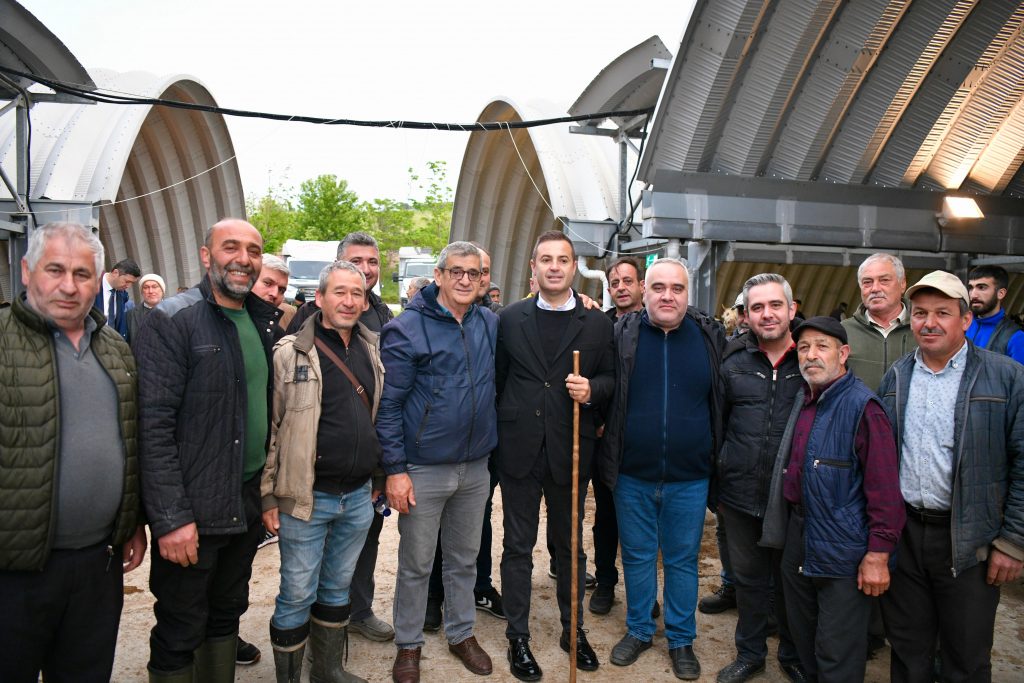 Başkan Akın, Hayvan Pazarının şartlarını iyileştirecek