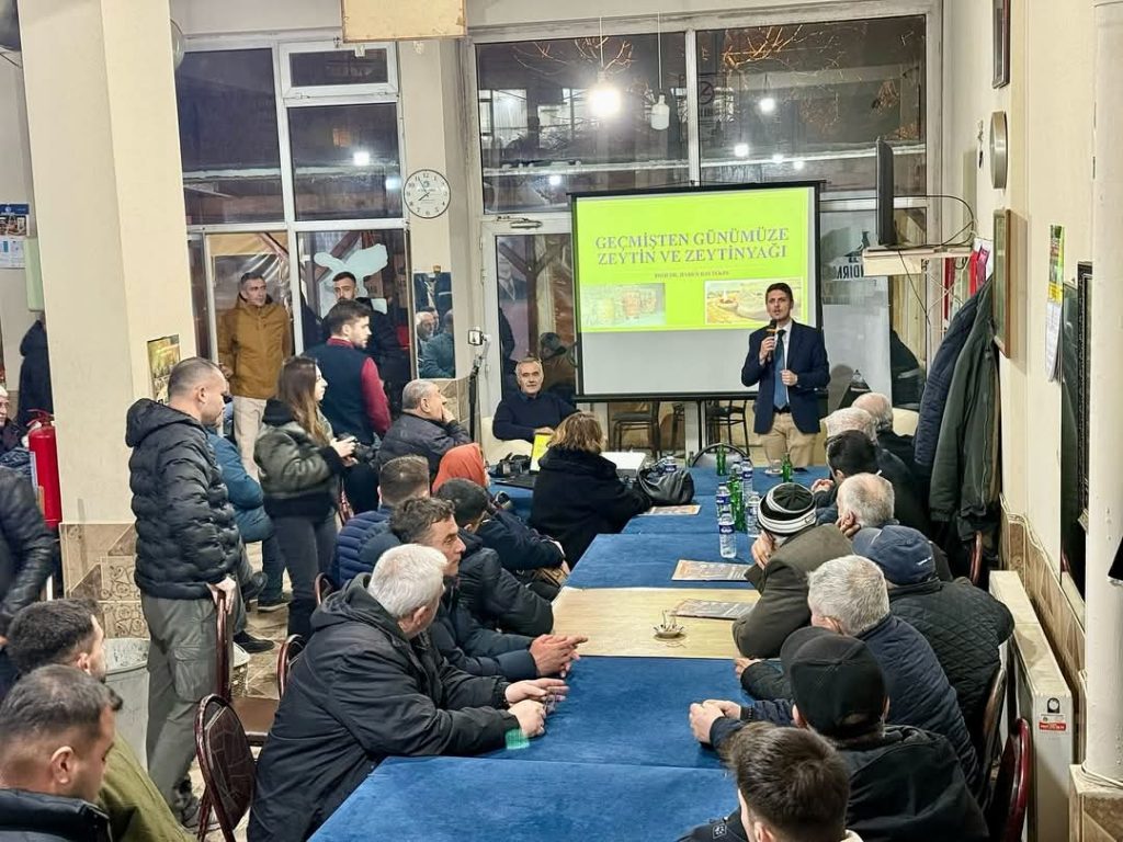 BANDIRMA BELEDİYESİ TARIMSAL EĞİTİMİ TABANA YAYIYOR “DÜNDEN BUGÜNE ZEYTİN VE ZEYTİNYAĞI”