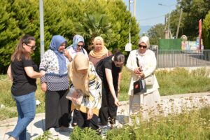 Burhaniye Aile Destek Merkezi Kursiyerlerinden BAÇEM’e Anlamlı Ziyaret