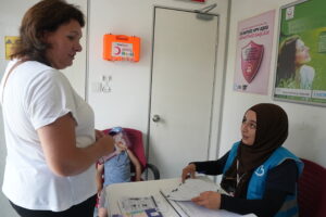 Büyükşehir’in Mobil KETEM Tırı Gönen’de