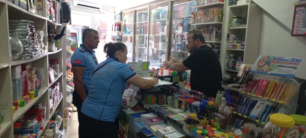 Zabıtadan yeni eğitim öğretim yılı öncesi sıkı denetim