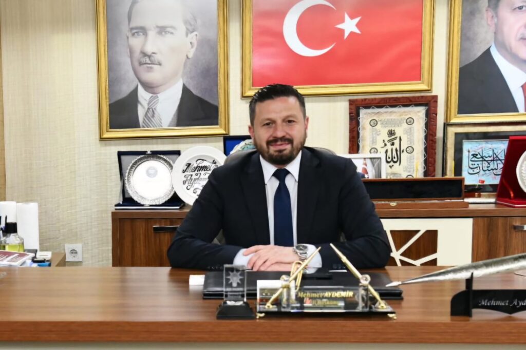 AK PARTİ İL BAŞKANI MEHMET AYDEMİR’DEN ÇİFTÇİLERE MÜJDE