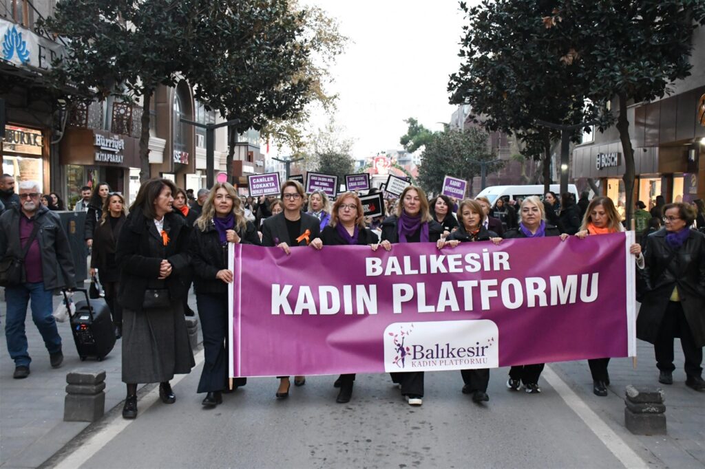Balıkesir “Şiddete Geçit Yok” dedi
