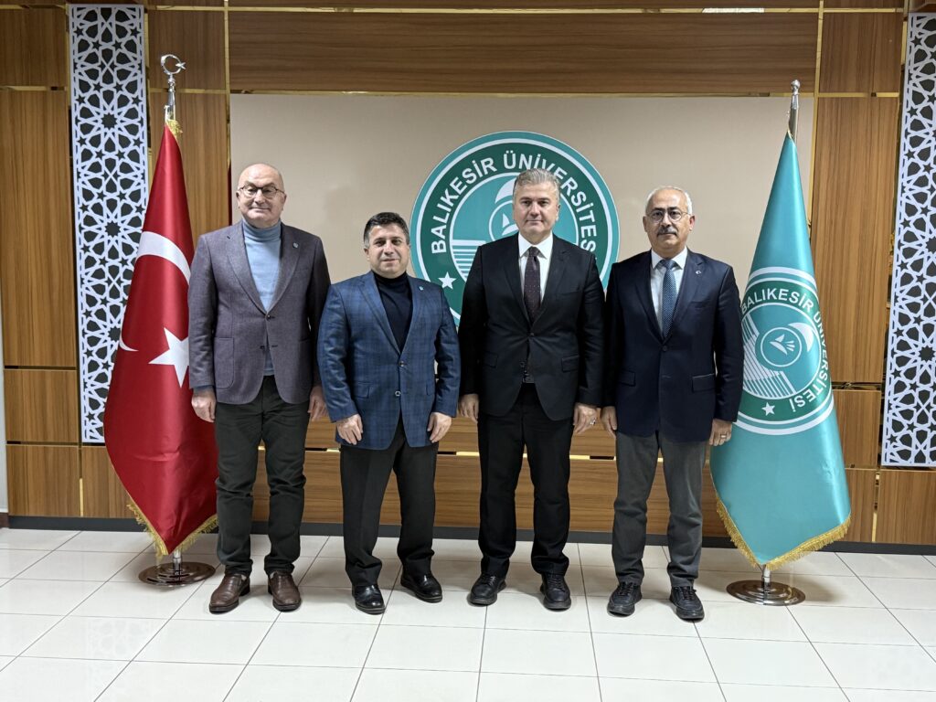 Milletvekili Mustafa Canbey’den Balıkesir Üniversitesi’ne Tebrik Ziyareti
