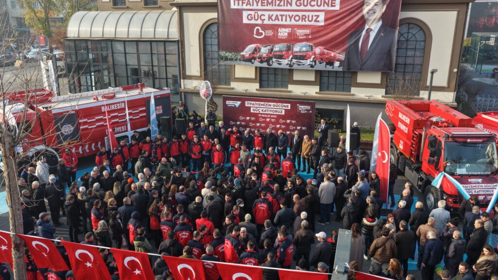 Balıkesir İtfaiyesi gücüne güç katıyor
