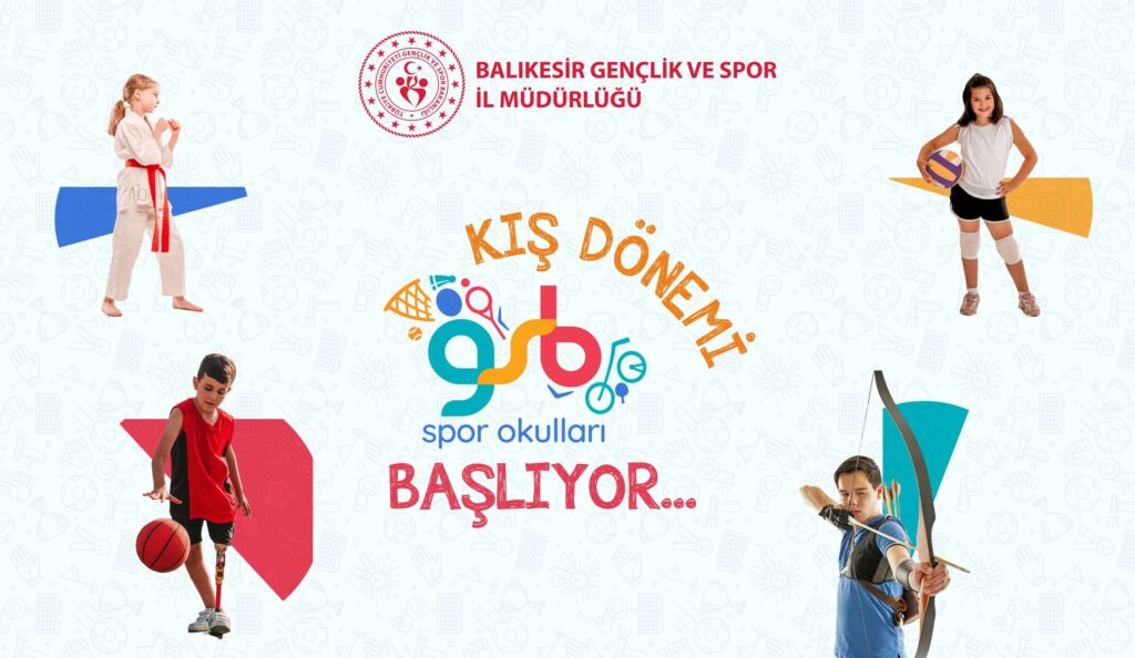 GSB Spor Okullarıyla Balıkesir’de Yetenekli Gençler Keşfediliyor