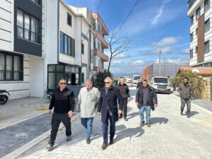 BANDIRMA’DA YOĞUN MESAİ: BAŞKAN MİRZA ÇALIŞMALARI YERİNDE İNCELEDİ