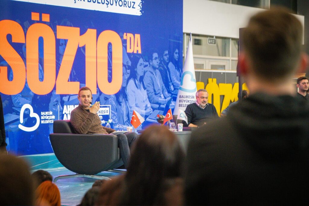 Başkan Akın, gençlerle Balıkesir’in yarınını konuştu