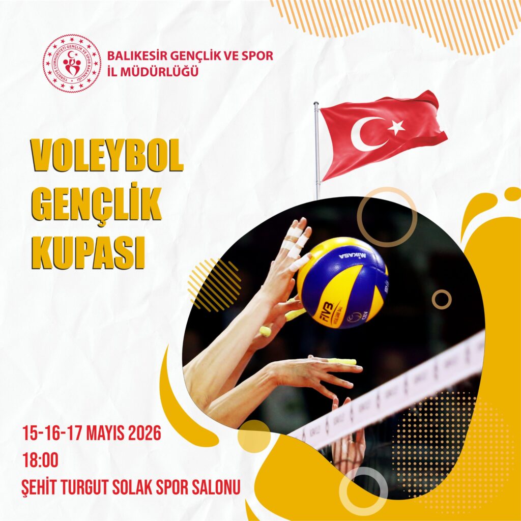 Voleybol Gençlik Kupası Heyecanı Başlıyor !